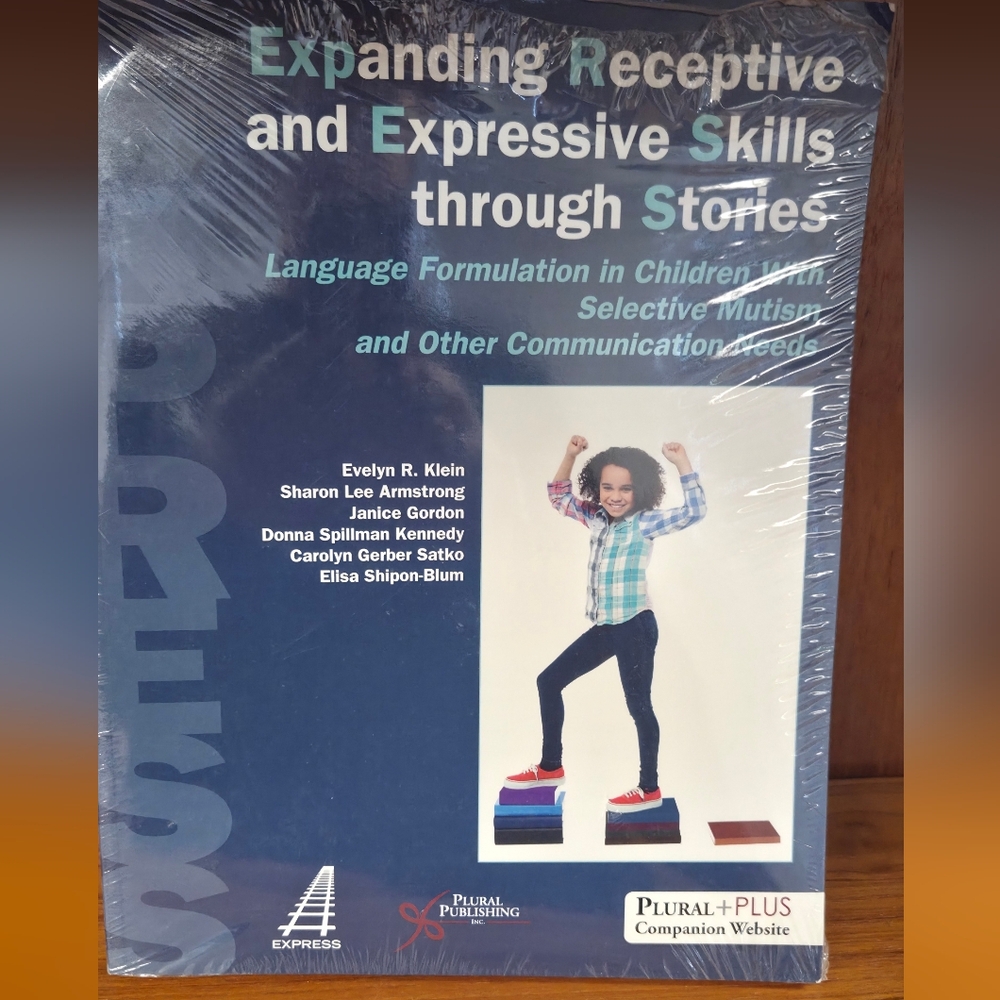 Express Language Skills Book for Kids - Blue Cover